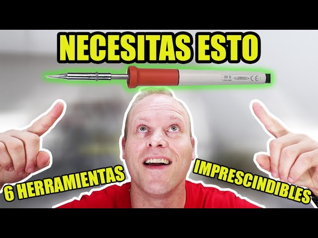 🪓My 6 essential TOOLS🪓 +1 EXTRA [DIY ELECTRONICS Projects]
