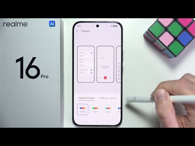 Realme 16 Pro: How to Change System Interface Colors
