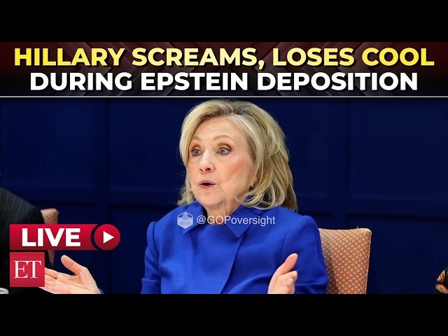 ‘I am done’: Hillary Clinton bangs table, yells and walks out as GOP grills over Epstein ties