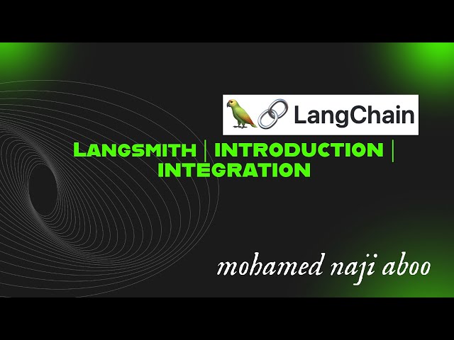 Langchain Tutorial : LangSmith | Tutorial: Account Setup, API Key Creation, Logging Mechanisms