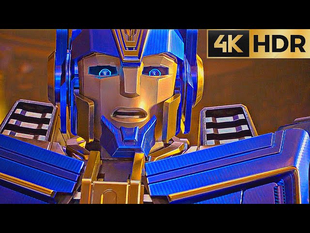 TRANSFORMERS ONE | exposing sentinel primes lie to Iacon Citizens | full HD 4K