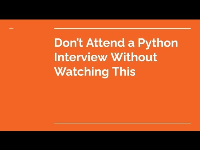 The 4 Python Data Structures You ACTUALLY Need to Know