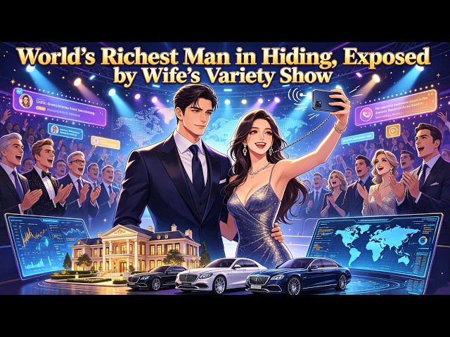 World’s Richest Man in Hiding, Exposed by Wife’s Variety Show.#manga #novel
