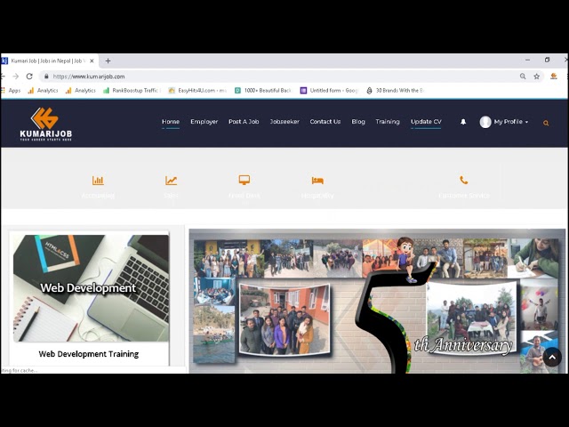 Tutorial- How to register jobseeker account at Kumari Job