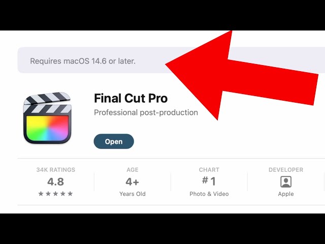 How To Update To Final Cut Pro 11