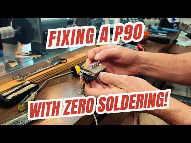 This simple mistake made the P90 have no output despite a healthy DCR rating !