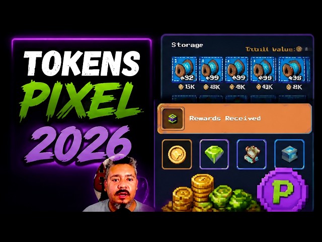 How to Get PIXEL TOKENS in Pixels NFT | Updated Guide 2026