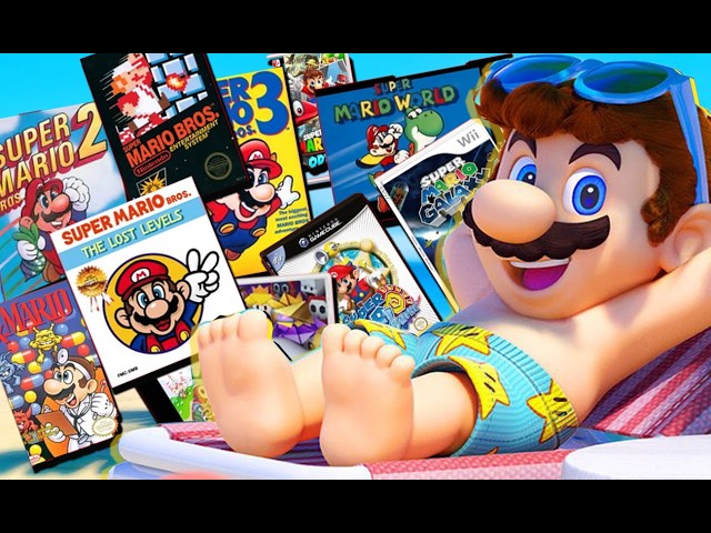 Playing EVERY Mario Game and Challenge We can Possibly Find.