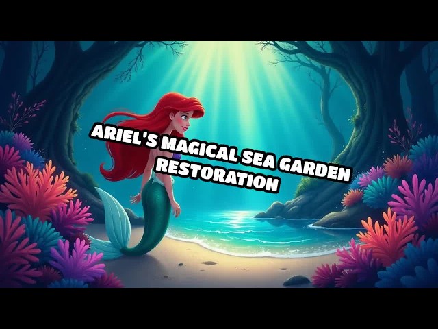 Restauración del jardín marino mágico de Ariel
