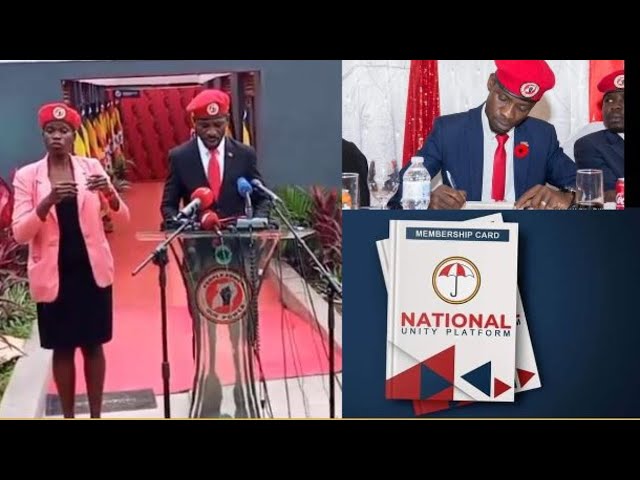 LIVE NOW: NATIONAL UNITY PLATFORM, UNVEILS ITS MEMBERSHIP CARDS. PRESS CONFERENCE