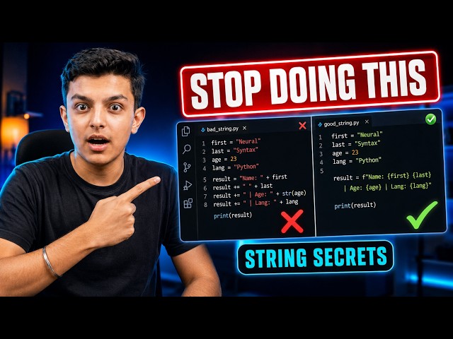Python Strings Full Tutorial: Stop Guessing, Start Understanding