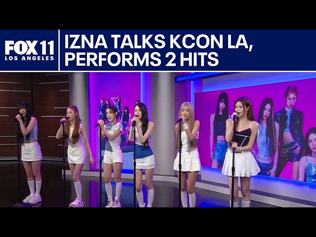 izna talks KCON LA