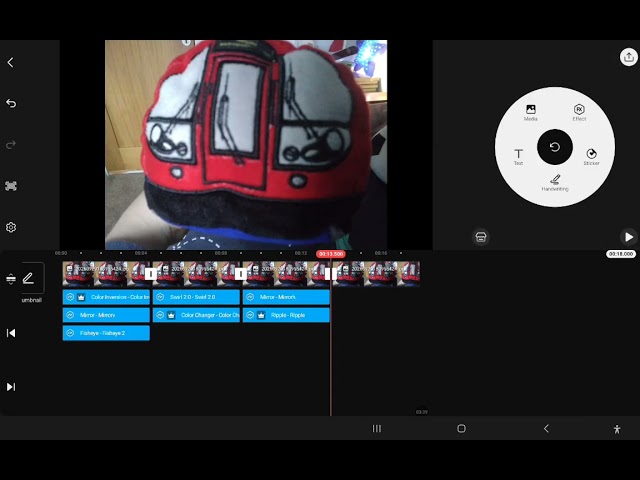 How to make my 5 custom effects on kinemaster.