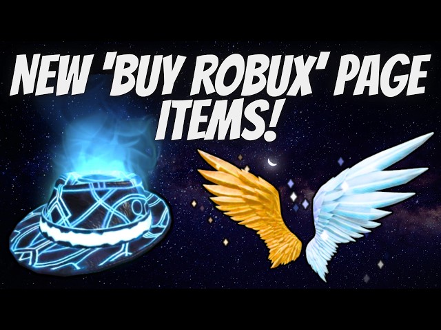 New Arcane Fedora & Wings of the Sun and Moon Bonus Roblox Particle Items!