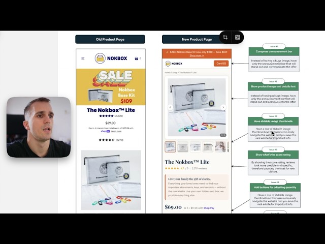 9 Things I Fixed On This Shopify Product Page (Conversion Rate Optimization)