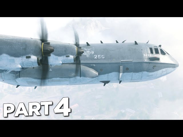 CALL OF DUTY MODERN WARFARE 2 PS5 Walkthrough Gameplay Part 4 - AC-130 (COD 2022 Campaign)