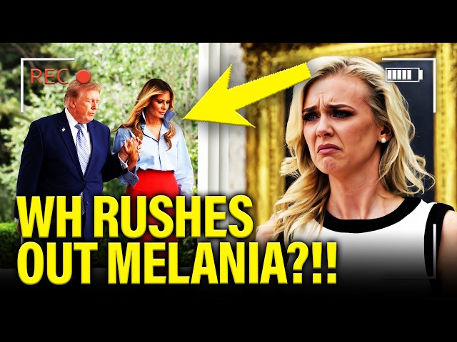 🚨Trump WH in PANIC Rushes Out MELANIA!!
