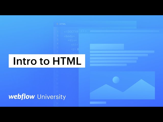 Intro to HTML for beginners — Web fundamentals