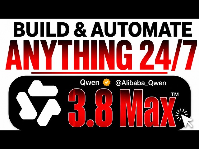 Build Anything with Qwen3.8-Max! 🤯