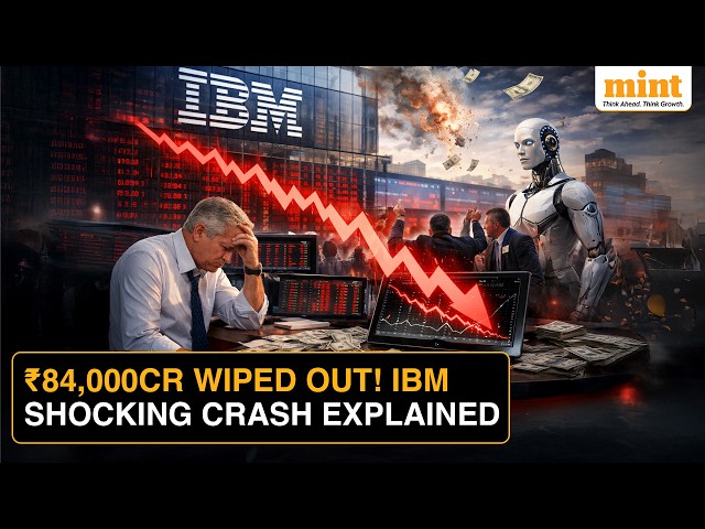 IBM's $31 Billion Plunge Sparks Global IT Selloff, From TCS To Infosys Hit Over Anthropic's COBOL
