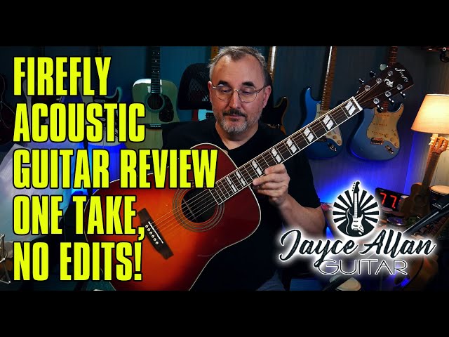 Firefly Acoustic Guitar Review. One Take, No Edits.