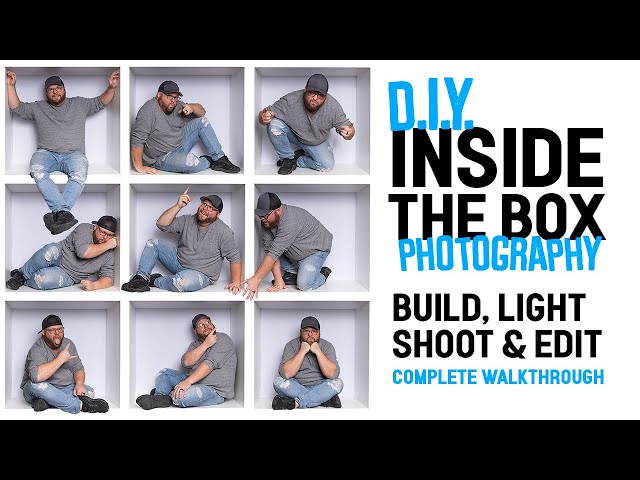 DIY In the Box Photography. Full Build, Lighting, Shooting, and Editing Walkthrough.