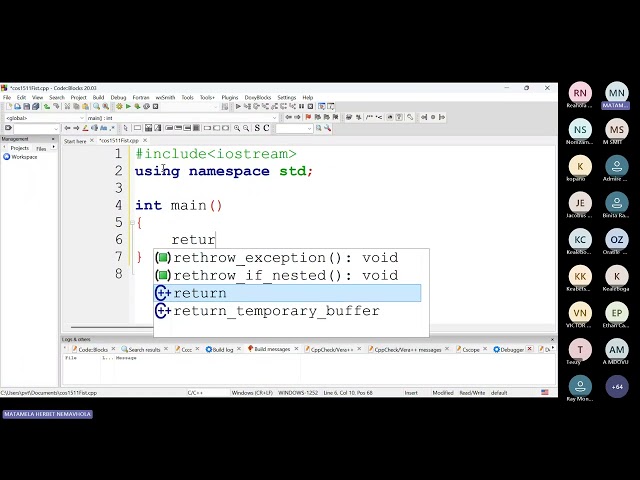 C++ Programming Basics for Beginners | COS1511 & COS1512 | Free Class Recording