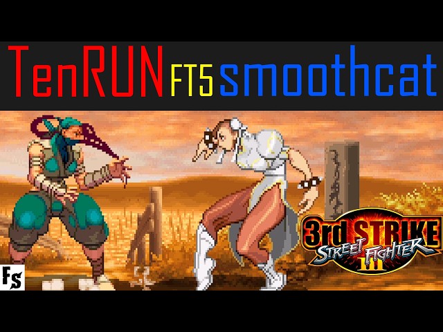 Street Fighter III: Third Strike - TenRUN [Ibuki] vs smoothcat [Chun-Li] (Fightcade FT5)
