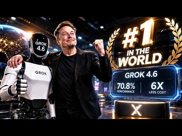 Grok 4.6 SHOCKS The World: #1 Performance At 6X Less Cost.