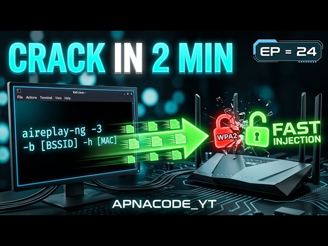 How ARP Request Replay Cracks WEP Encryption in Minutes