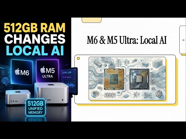 Apple M6 & M5 Ultra 512 GB Change Local AI