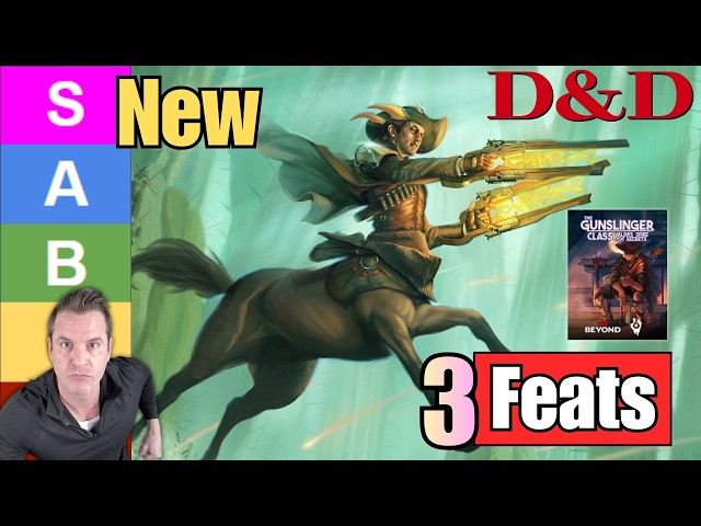 D&D 5.5e: New Feats - Valda's Spire of Secrets The Gunslinger