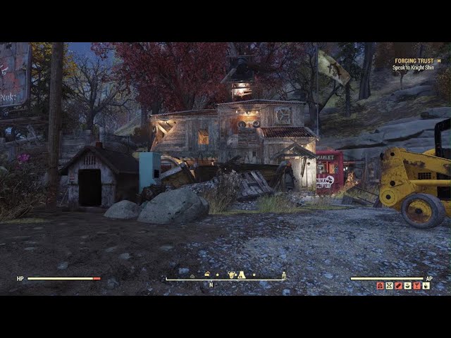 Fallout 76 CAMP Tour: Mothwatch Mine