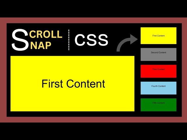 Scroll Snap In CSS | HTML & CSS Tutorial Tamil | CSS Animation | #html #css #scrollsnap
