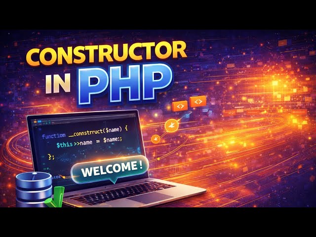 Constructor in PHP | OOPS PHP Tutorial for Beginners | Hindi