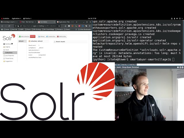 Install Apache Solr Operator clustered search engine for analytics and dashboards in your sites