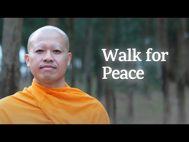 Why Monks Walk for Peace (And What You Can Learn From It)