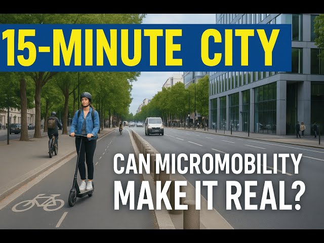 Can Micromobility Build the 15-Minute City? The Future of Urban Life