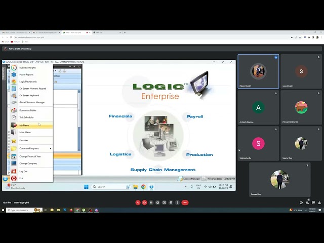 LOGIC ERP DEMO