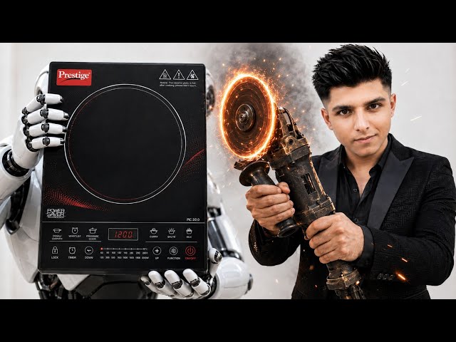 What’s Inside an Induction Cooker? 😱⚡ | How It Actually Works!