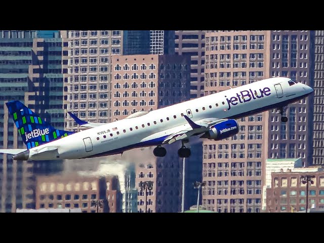 2HRs Plane Spotting & Aircraft Identification | Boston Logan International Airport [BOS/KBOS]