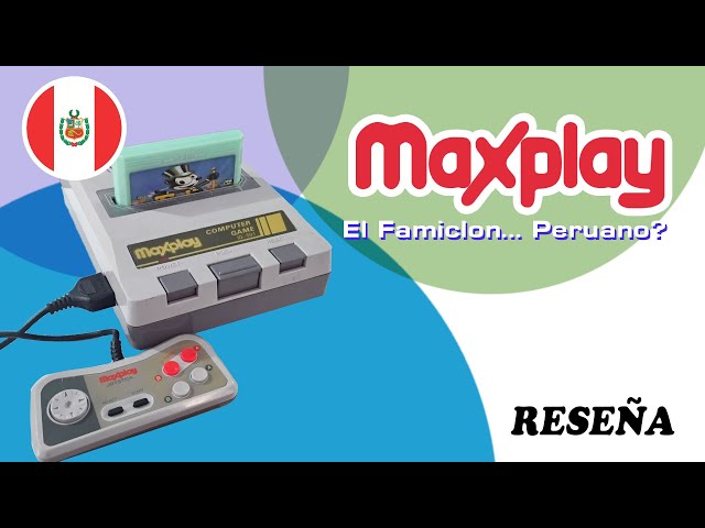 Maxplay, el Famiclon...Peruano? - Gameplay y Reseña