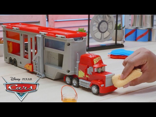 Mack’s Relaxing Spa Day | Pixar Cars