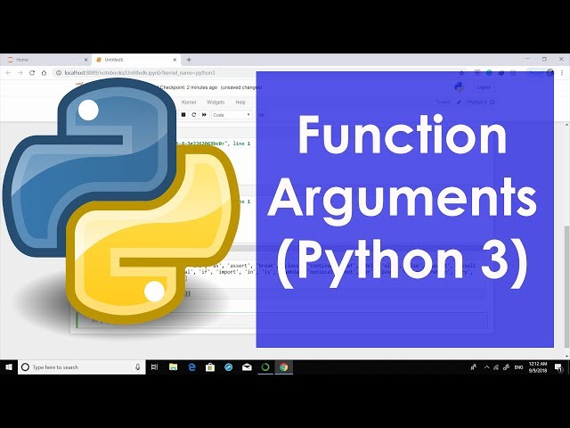 Function Arguments in Python 3
