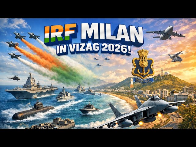 IFR Milan 2026 in Vizag | Indian Navy Mega Event |Vizag Air Show & Naval Power Display
