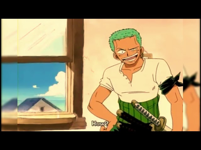 Zoro old Laugh vs. Now
