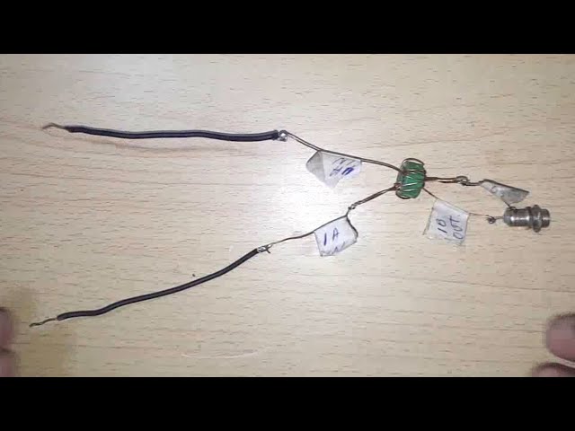 Como hacer un transformador de  impedancia o Balun para  TV & Radio