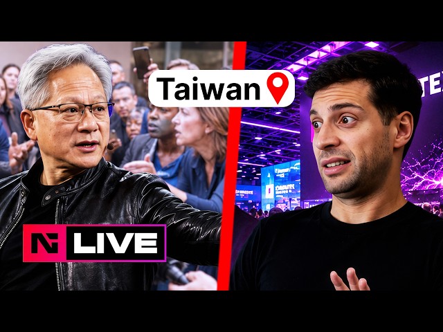 Jensen Huang nos ECHÓ del stand de ASUS 😅 Vlog Computex 2026