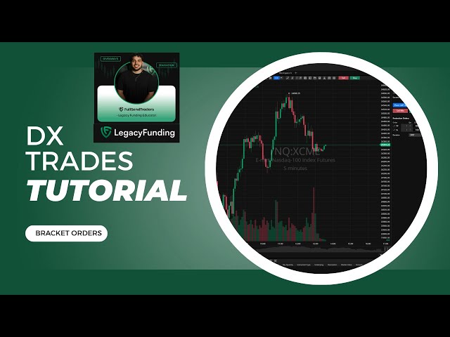 DX TRADES FUTURES Tutorial- Bracket Orders