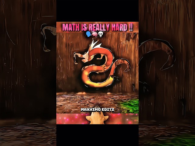 Bro, it's basic math 💀 #shorts #aura #edit